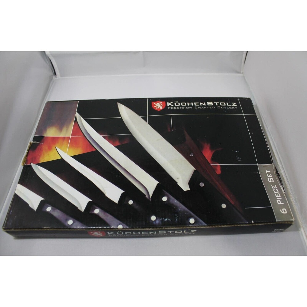 6 Piece KUCHENSTOLZ Precision Crafted Cutlery Set of Knives